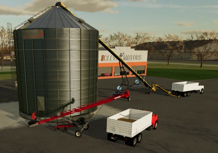 fs22-mods,  Single Crop Fill - Meridian Bin v1.0.0.0