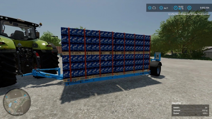 fs22-mods,  Transport trolley Autoload v1.0.0.0