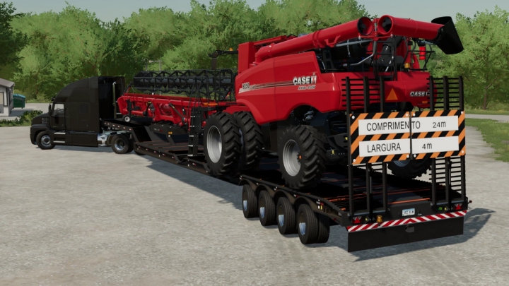 Image: FS22 Transport Trailer 25M v1.0.0.0 0