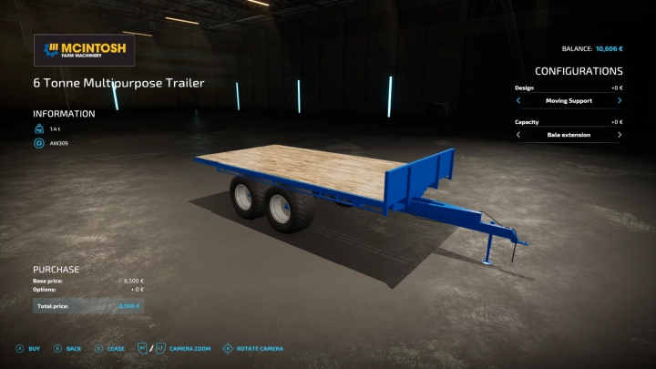 Image: Mcintosh 6 Tonne Flatbed Autoload v1.0.0.0 1