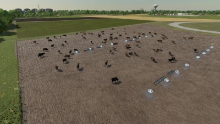 fs22-mods,  Open Cow Pasture V1.0