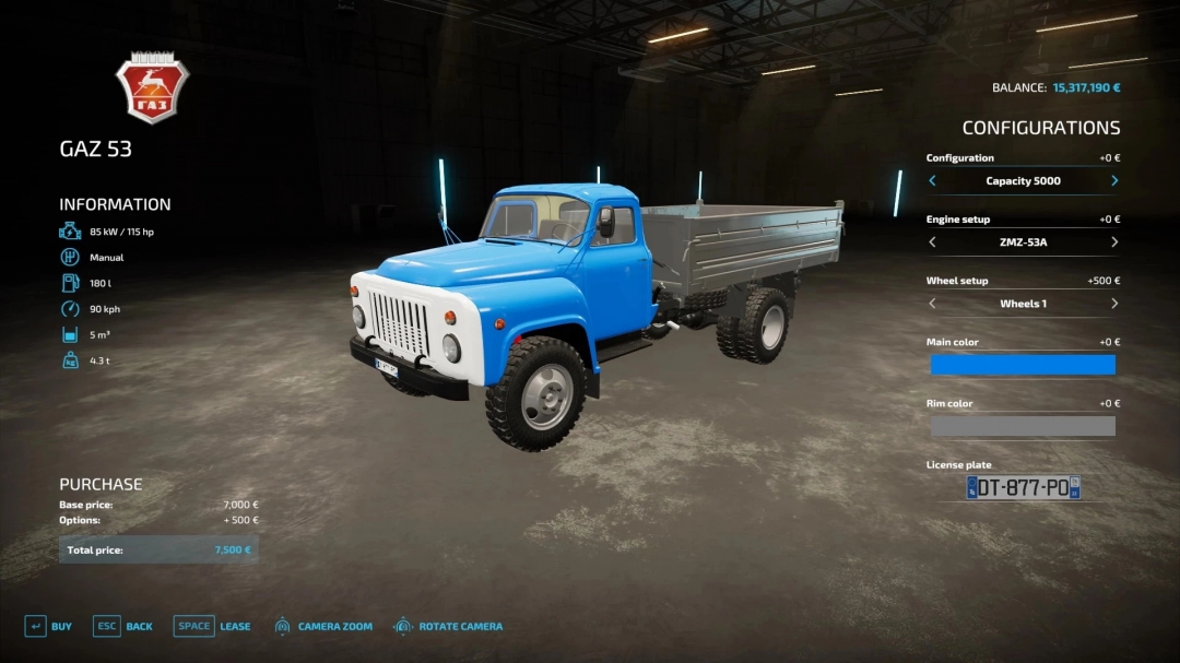 GAZ-53 Alteration v0.1.1