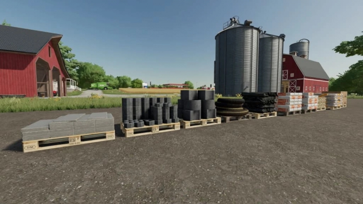 fs22-mods,  Pallet deco pack v1.0.0.0