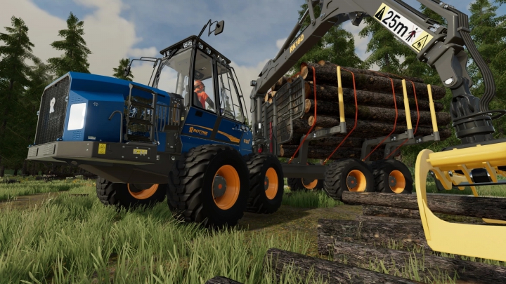 Image: Rottne F20D Forestry Forwarder v1.0