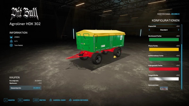 fs22-mods,  Agroliner HDK 302 and TDK 302 v1.0.0.0