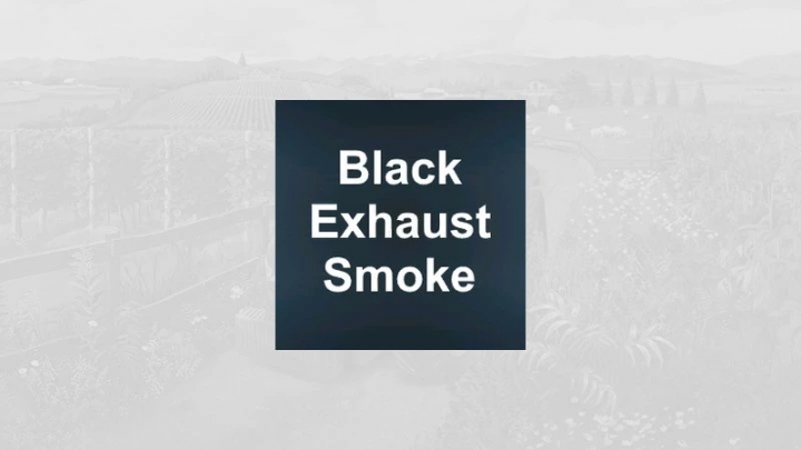 Image: FS22 Black exhaust smoke v1.0.0.0 0