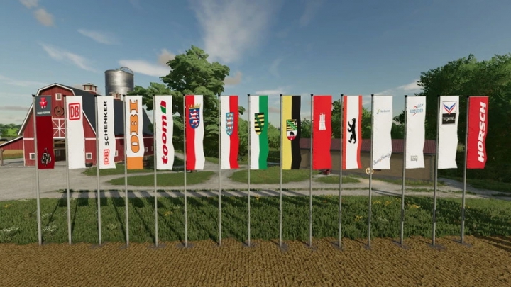 fs22-mods,  Flag set v1.0.4