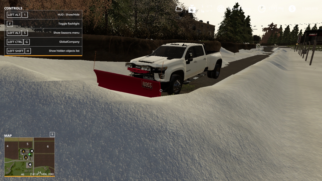 Boss Plow Mod