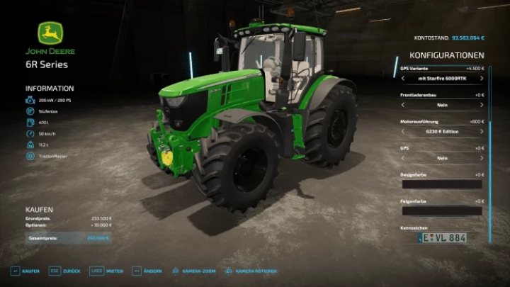 Image: John Deere 6R v1.0.0.0 2