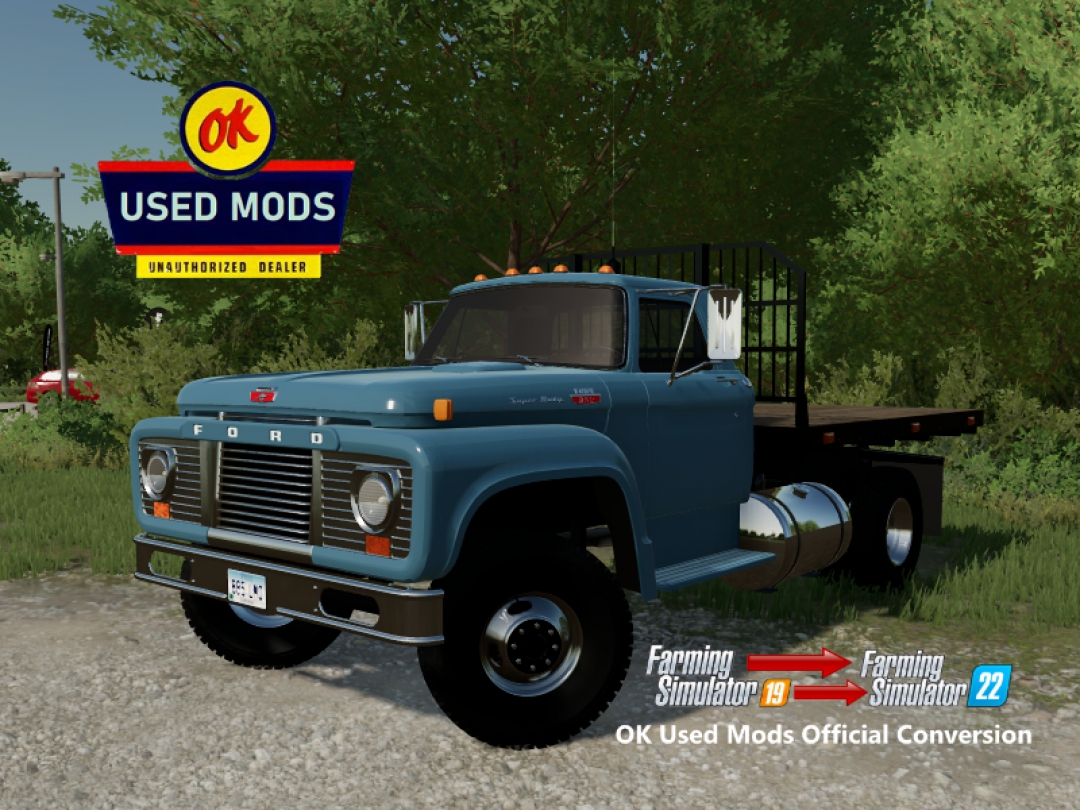 1964 Ford T850 Flatbed - Official OK Used Mods Conversion By OKUSEDMODS