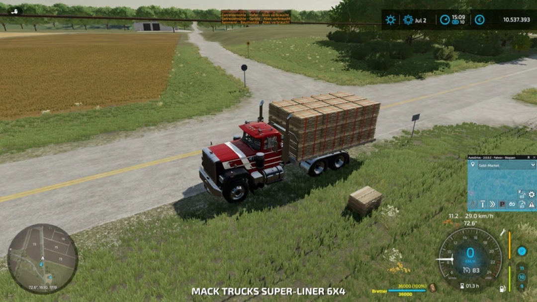 MACK Super-Liner 6x4 Autoload v1.0.9.0