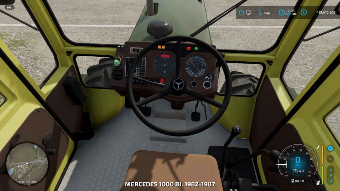 Mercedes Benz Trac 1000-1100 v1.1.0.0