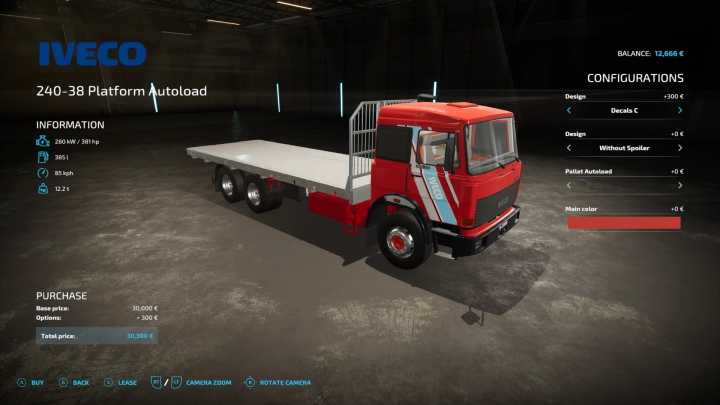 Image: Iveco 240-38 6x4 Platform Autoload v1.0.0.0 4