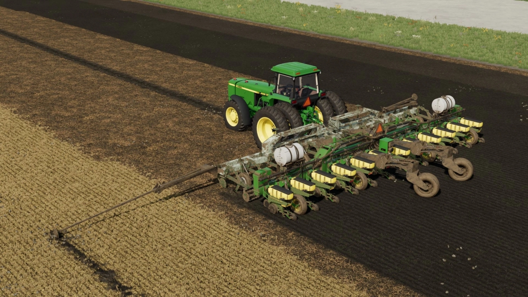 12 Row Kmc Ripper With Baskets Planter v1.0.0.0