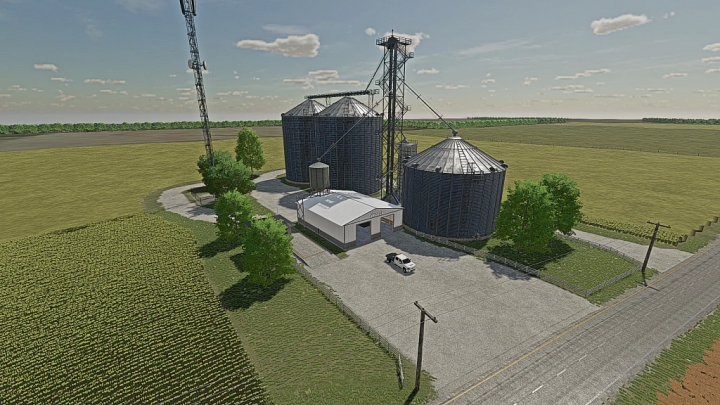 fs22-mods,  Area 21 - Corn Drying - Factory Placeable v1.0.0.0