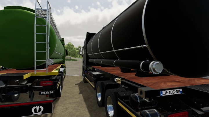 Image: Tanker platform for MAN TGX2020 Addon pack 6