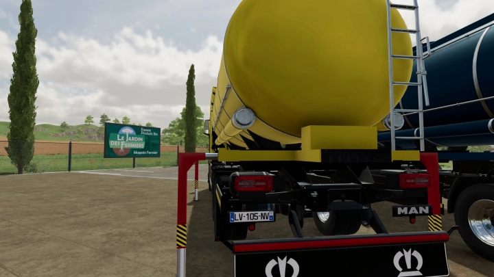 Image: Tanker platform for MAN TGX2020 Addon pack 1