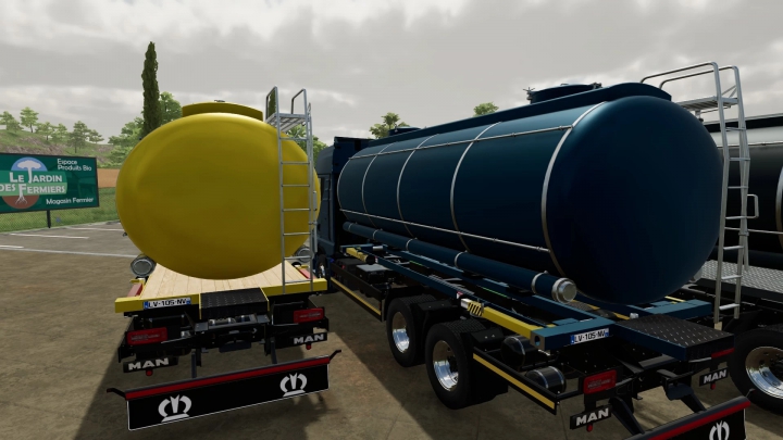 Image: Tanker platform for MAN TGX2020 Addon pack 9