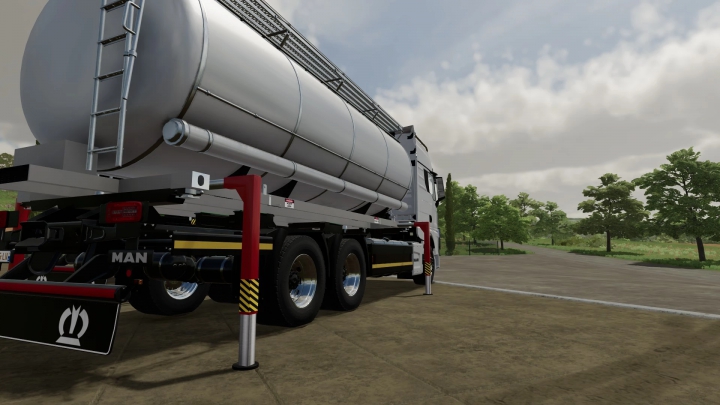 Image: Tanker platform for MAN TGX2020 Addon pack 8