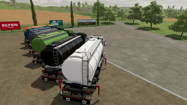 Image: Tanker platform for MAN TGX2020 Addon pack 4