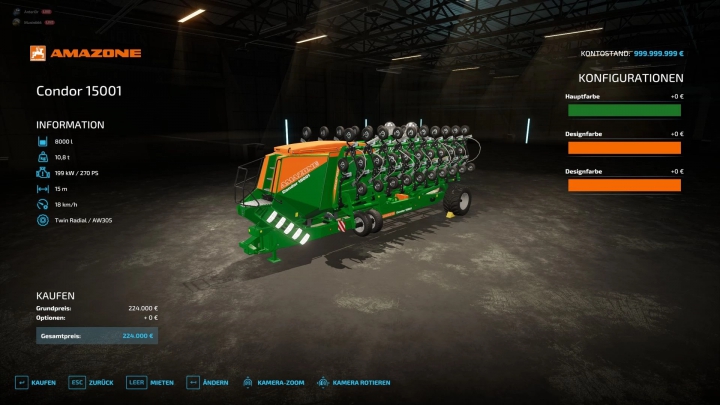 Amazone Condor 15001 - Testphase! v1.0.1.0