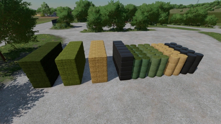 fs22-mods,  Buyable Large Stack Of Bales v1.0.0.0