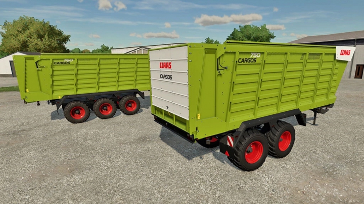 Image: Claas CARGOS 750/760 v1.0.0.0 0