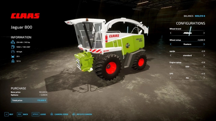 Image: Claas Jaguar 800 edit AgroSrbija v1.0.0.0 1