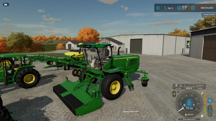 fs22-mods,  FS22 John Deere W235 Mower v1.0.0.0