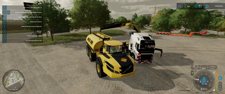 Image: FS22 Volvo FH16 750 5 axles Semi Crane 3