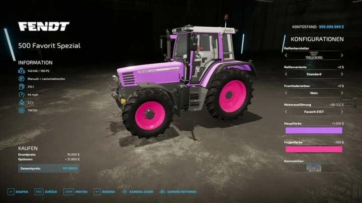 Image: Fendt 500 Special v1.0.0.3