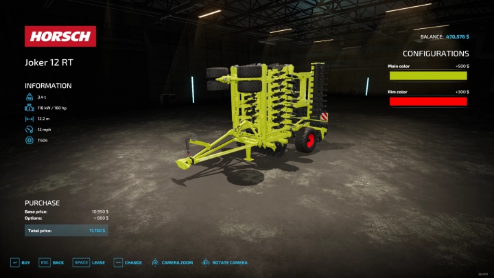 Image: Horsch Joker 12 RT Plow v1.0.0.0