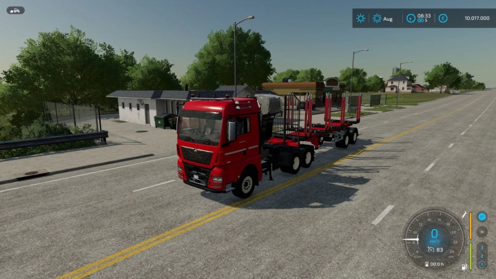 Image: MAN TGX Forst Semi v1.0.1.0 0