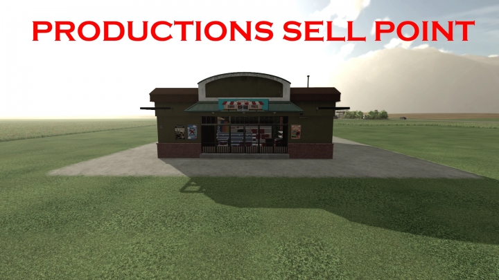 fs22-mods,  MARKET SELL POINT FOR PRODUCTIONS