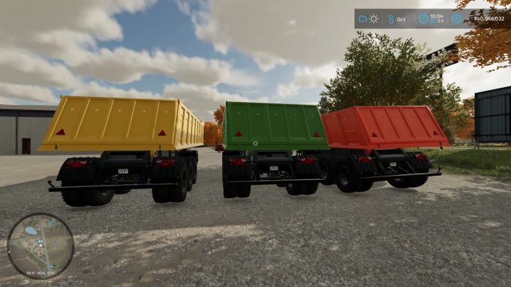 fs22-mods,  MAZ Tipper MultiColor | MultiFruit | Capacity selection v1.0.0.0