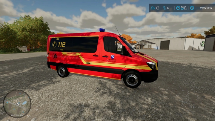 fs22-mods,  MB Sprinter FireDepartment Koenigsberg v2.1