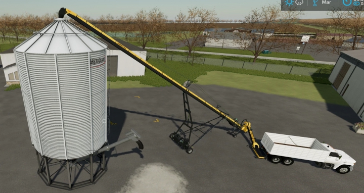 Image: Meridian Hopper Bin with Auger XL v1.0.0.0 1