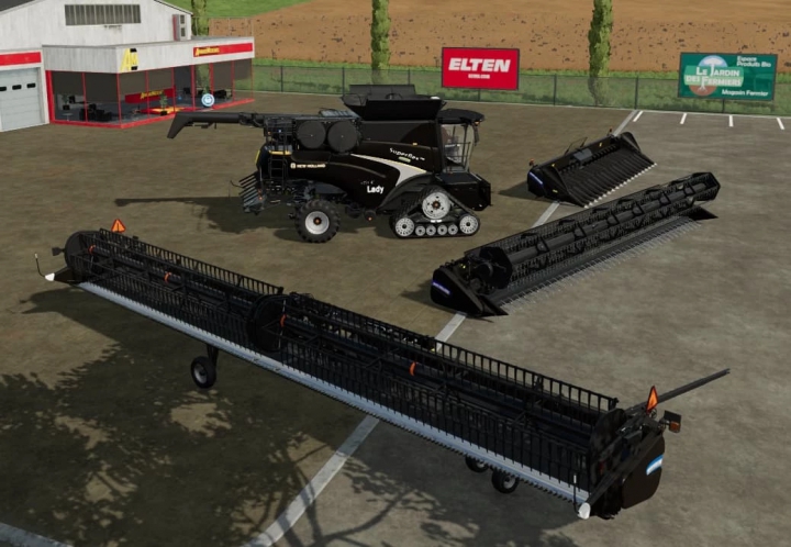 fs22-mods,  New Holland CR 10.90 Pack Black Lady v1.0.0.0