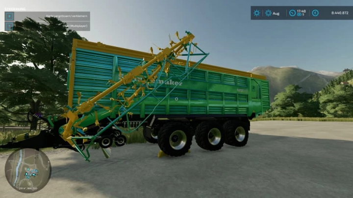 fs22-mods,  Rapide 8400 Windrower v1.0.0.0