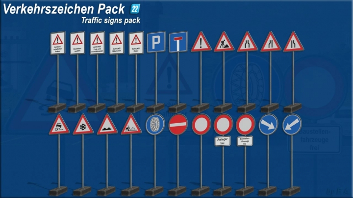 Image: Traffic Sign Pack (portable) v1.0.0.0