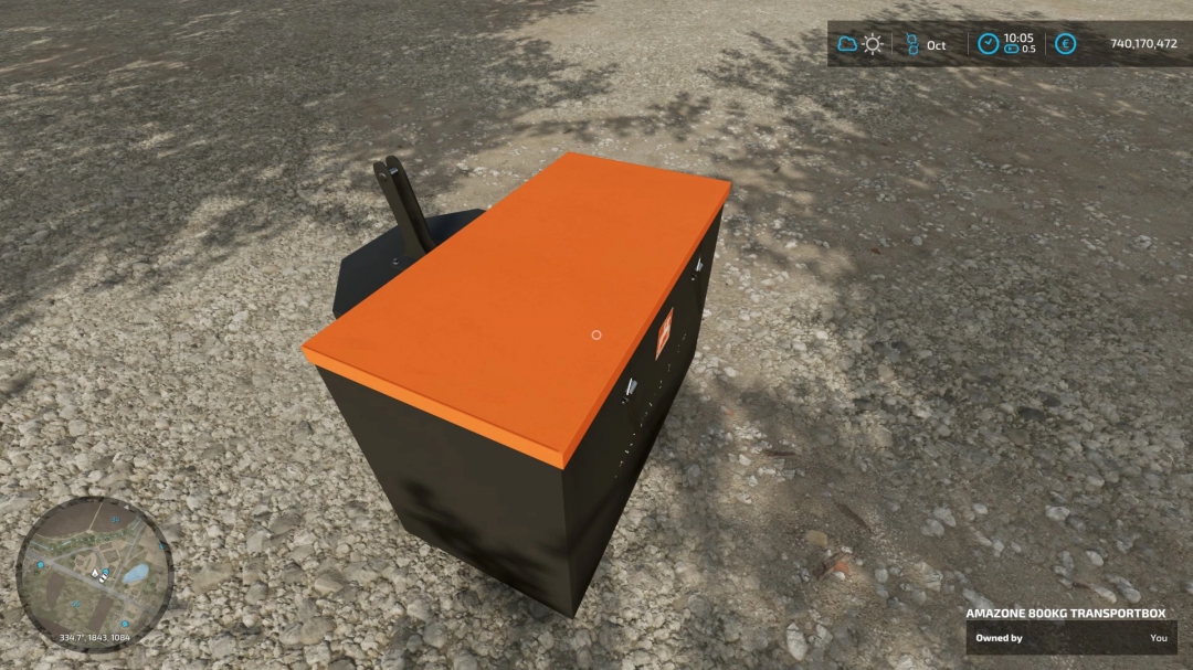 Amazone 800KG Transportbox v1.0.0.0