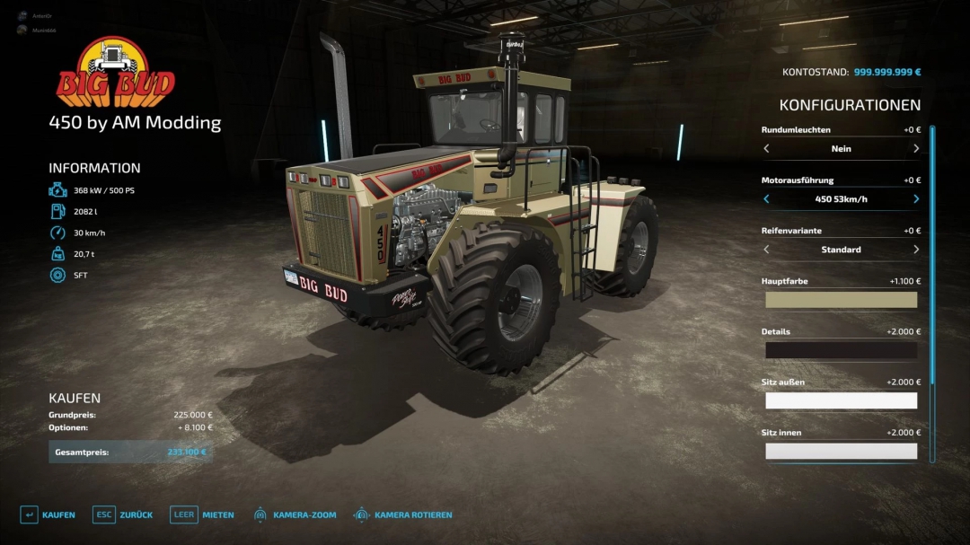 BigBud 450 Converted v1.0.0.0