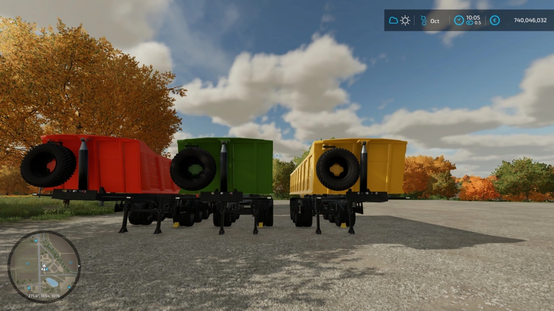 MAZ Tipper MultiColor | MultiFruit | Capacity selection v1.0.0.0