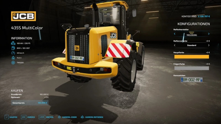 Image: JCB 435S Wheel Loader (MultiColor) v1.0.0.0 0