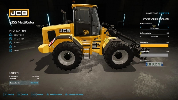 Image: JCB 435S Wheel Loader (MultiColor) v1.0.0.0 2