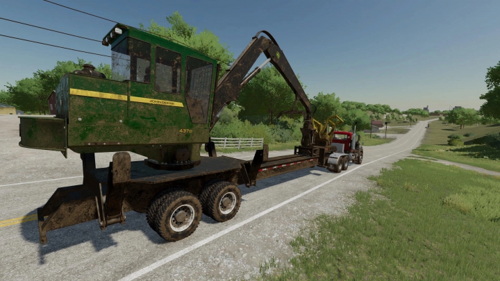 fs22-mods, John Deere 437D Delimber v1.0.0.0