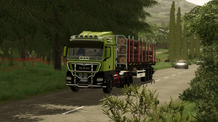 Image: MAN TGX Forest Semi-Truck v1.0.0.0 0