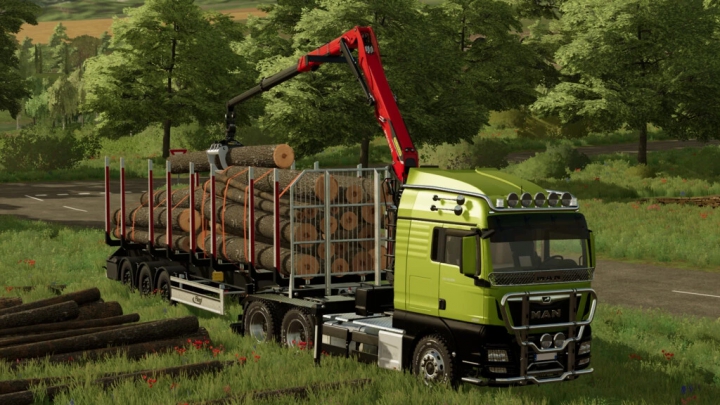 Image: MAN TGX Forest Semi-Truck v1.0.0.0 1