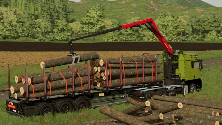 Image: MAN TGX Forest Semi-Truck v1.0.0.0 2