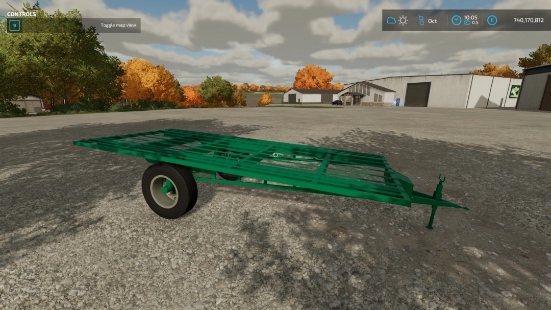 FS22 Old Bale Trailer v1.0.0.0